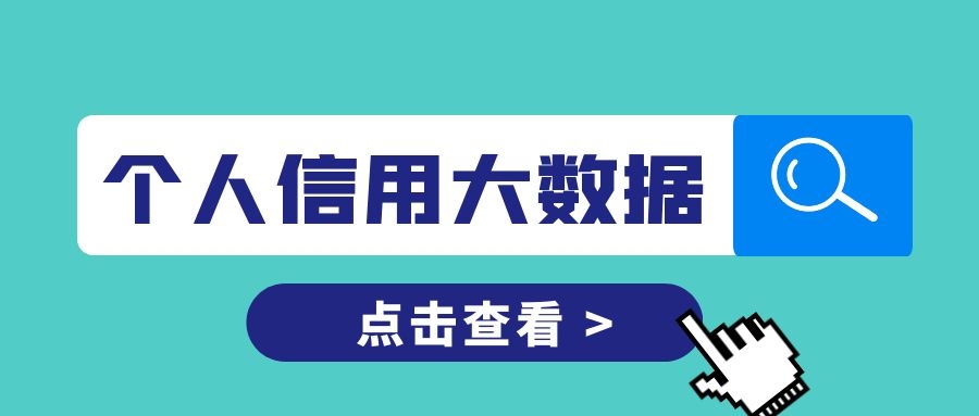 个人信用大数据 个人信用大数据